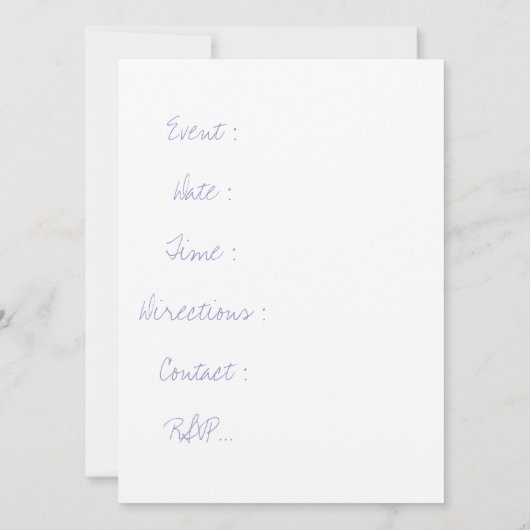 Najaarsbladeren in Royal Colors Kaart (Achterkant)