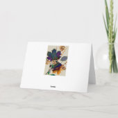 Najaarsbladeren in Royal Colors Kaart (Achterkant)