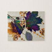 Najaarsbladeren in Royal Colors Legpuzzel (Horizontaal)