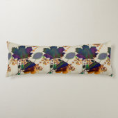 Najaarsbladeren in Royal Colors Lichaamskussen (Voorkant)