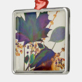 Najaarsbladeren in Royal Colors Metalen Ornament (Links)