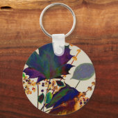 Najaarsbladeren in Royal Colors Sleutelhanger (Voorkant)