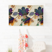 Najaarsbladeren in Royal Colors Spandoek (Insitu)