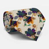 Najaarsbladeren in Royal Colors Stropdas (Opgerold)