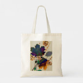 Najaarsbladeren in Royal Colors Tote Bag (Achterkant)