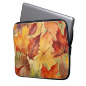 Najaarsbladeren Laptop Sleeve (Voorkant Links)