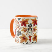 Najaarsbladeren Mok (Voorkant links)