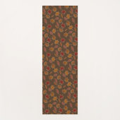 Najaarsbladeren op aangepaste kleur yogamat (Voorkant)