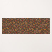 Najaarsbladeren op aangepaste kleur yogamat (Voorkant (horizontaal))