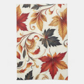 Najaarsbladeren Theedoek (Verticaal)