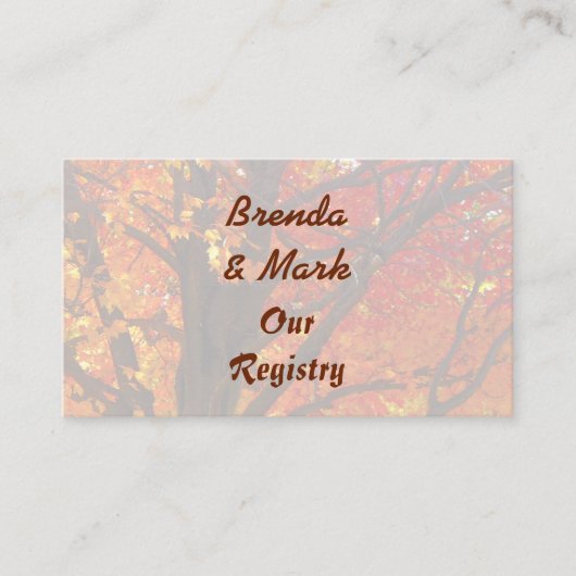 Najaarsbladeren van de Kaart van de Oranje en gele