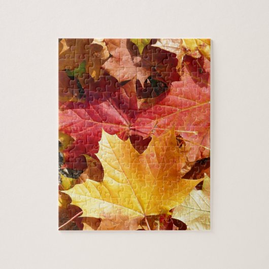 Najaarsbladeren - Verbluffend! Legpuzzel (Verticaal)
