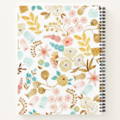Najaarsbloemen Notitieboeken waterverf (Achterkant)