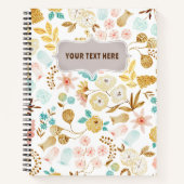 Najaarsbloemen Notitieboeken waterverf (Voorkant)