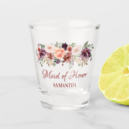 Najaarsbloemen van de Waterverf Boho, ter ere van  Shot Glas
