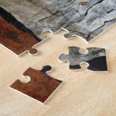 Najaarsbomen in de beweging van Egon Schiele Legpuzzel (Zijkant)