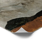 Najaarsbomen in de beweging van Egon Schiele Poster (Hoek)