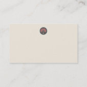 Najaarsbomen, Natuur, gezondheid en landschapsontw Visitekaartje (Achterkant)