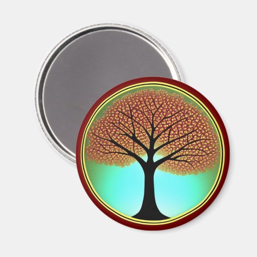 Najaarsboom van het Magnet van het Leven (Voorkant / Achterkant)