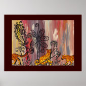 Najaarscats 2 afdrukken poster (Voorkant)