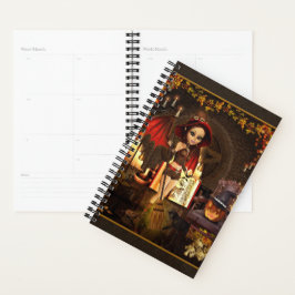 Najaarscell Witch Art Day Planner