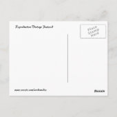  najaarscène briefkaart (Achterkant)