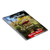 Najaarscène in Japanse tuin Notitieboek (Rechterzijde)