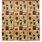 Najaarscollage Douchegordijn (Voorkant)