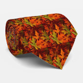 NajaarsCollectie Thanksgiving Silky Stropdas (Opgerold)