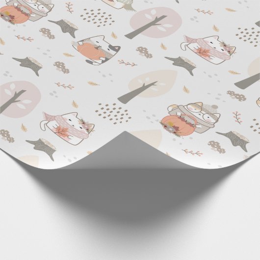 Najaarscutat Cadeaupapier (Hoek)