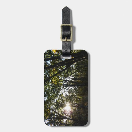 Najaarsdag in het Nationaal Park Shenandoah Bagagelabel (Voorkant verticaal)