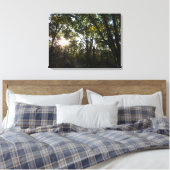 Najaarsdag in het Nationaal Park Shenandoah Canvas Afdruk (Insitu (Slaapkamer))