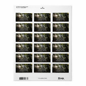 Najaarsdag in het Nationaal Park Shenandoah Etiket (Full Sheet)