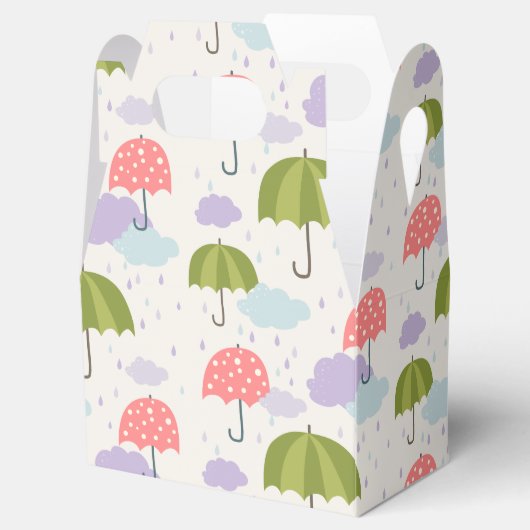 Najaarsdag van de Rainy Day met het patroonpatroon Bedankdoosjes (Geopend)