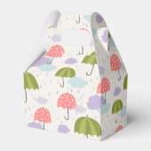 Najaarsdag van de Rainy Day met het patroonpatroon Bedankdoosjes (Voorkant Zijde)