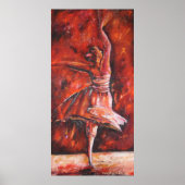 Najaarsdanser - Canvas Print (Voorkant)