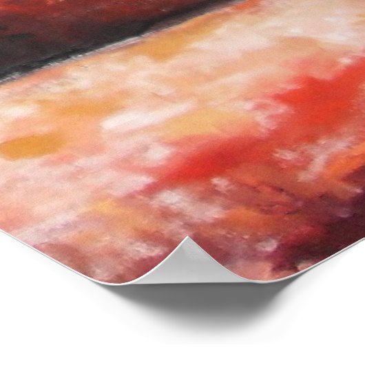 Najaarsdanser - Canvas Print (Hoek)