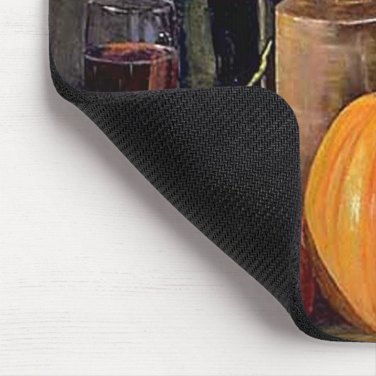 Najaarsdecorpties op tabel muismat (Hoek)