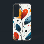 najaarsdrift samsung galaxy hoesje<br><div class="desc">Bladeren en bloemen herfsten als gefluister in een dromerige herfstwerveling.</div>