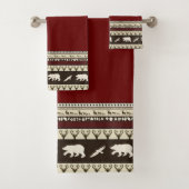 Najaarse bossen badhanddoekset bad handdoek (Insitu)