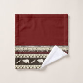 Najaarse bossen badhanddoekset bad handdoek (Wasdoekje)