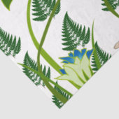 Najaarse Herfst Thanksgiving White Pumpkins Flora Tissuepapier (Detail)