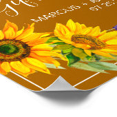 Najaarse Huwelijkscadeaus Poster (Hoek)