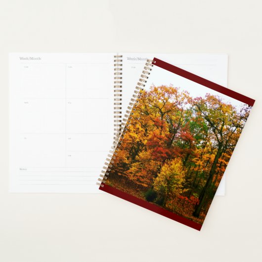 Najaarse Oranje bomen Planner (Display)