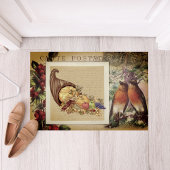  najaarse Thanksgiving Franse illustratie Deurmat