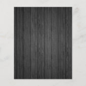 Najaarse Waterverf bloemen op Rustic Wood (Achterkant)