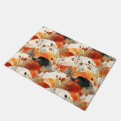 Najaarselegantie Naadloos patroon Deurmat (Schuin)