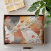 Najaarselegantie Naadloos patroon Tissuepapier (Geschenk)