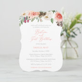 Najaarsfeest van de wintermeisjes kaart (Staand voorkant)