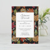 Najaarsfeesten joodse nieuwjaarsfeesten elegant kaart (Staand voorkant)